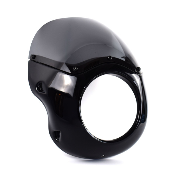 Ermax Ermax cafe racer screen | midnight black/black metallic 2 [bl2] | yamaha xsr 900 2022>current